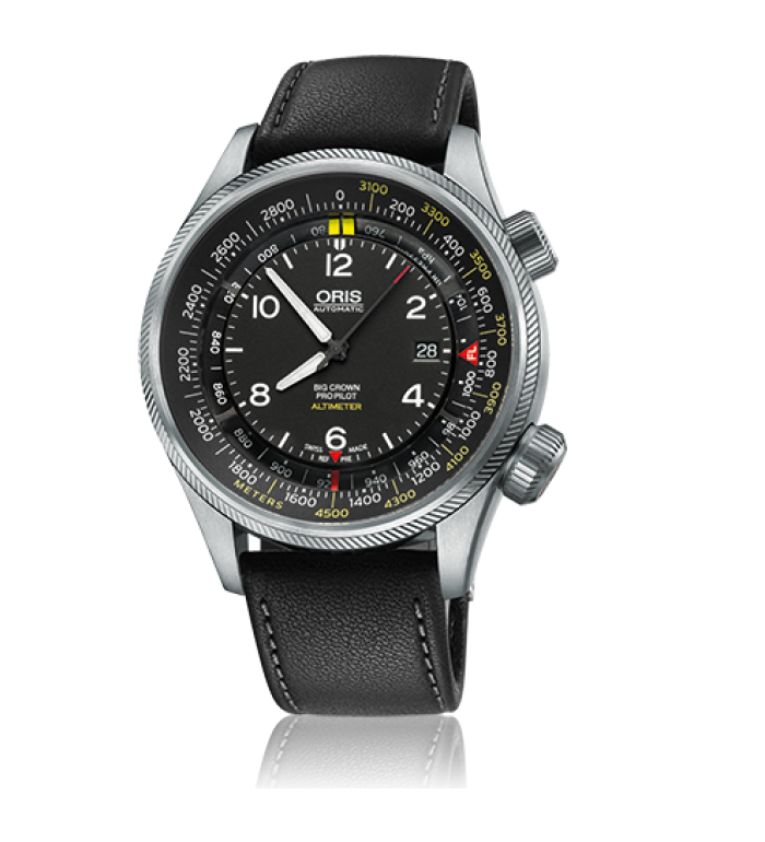 ORIS AVIATION BIG CROWN PROPILOT ALTIMETER WITH METER SCALE 47MM 733 7705 4164