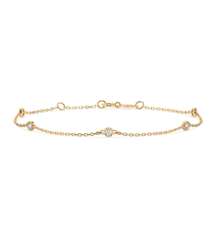 Cara Diamanti златна гривна с диаманти K105-10008Y