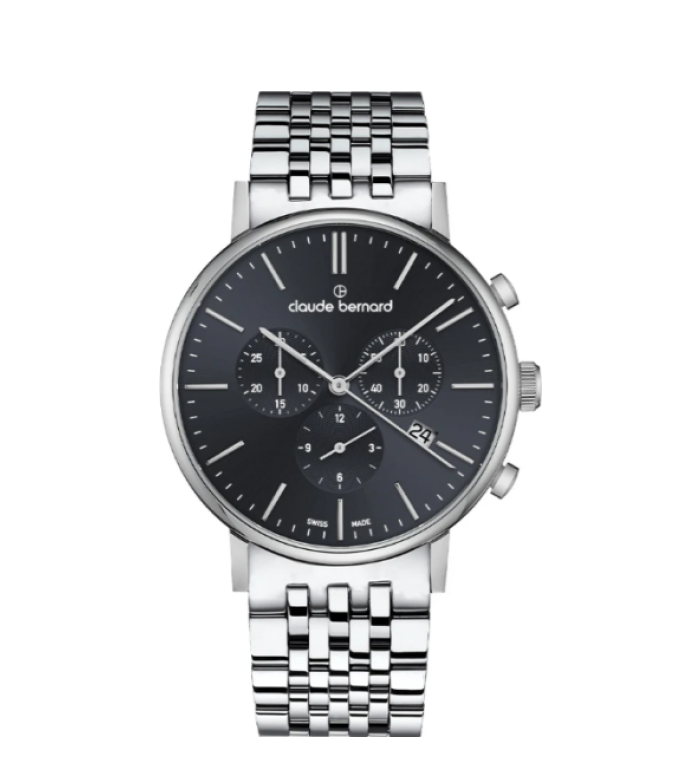 CLAUDE BERNARD SLIM LINE CHRONO 40MM 10261 3M NIN