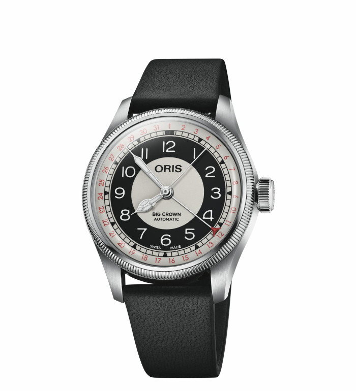 ЧАСОВНИК ORIS BIG CROWN POINTER DATE BULLSEYE 38MM 754 7779 4061 07 5 19 25