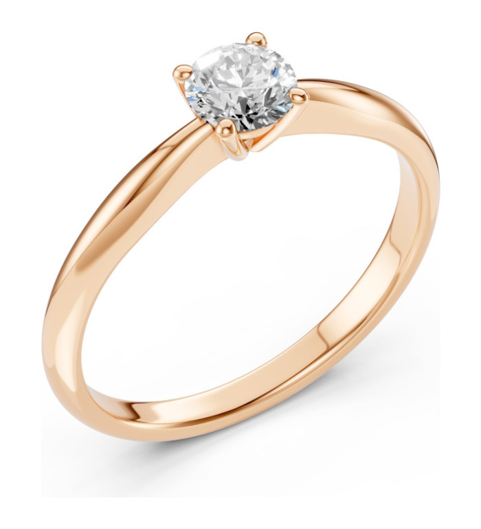 Cara пръстен с диамант 0.50 ct GIA сертификат K101-10021R
