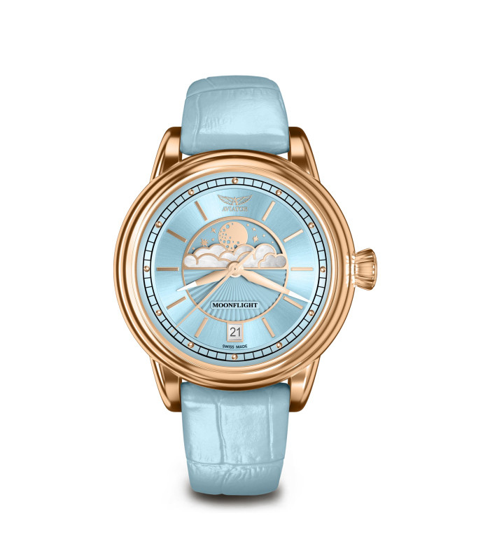 AVIATOR DOUGLAS MOONFLIGHT 36MM V.1.33.2.360.4