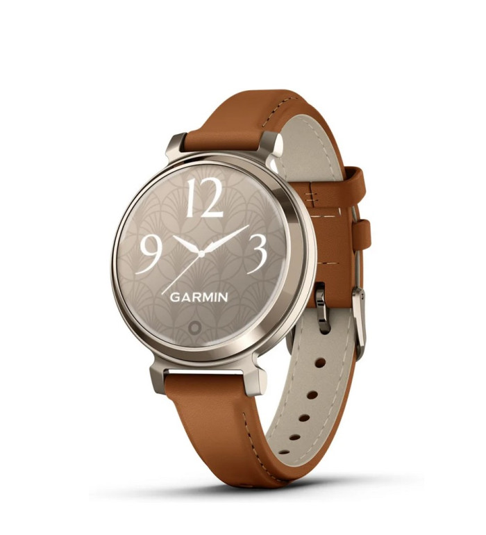 Garmin Lily 2 Classic Cream Gold с TAN кожена каишка 010-02839-02