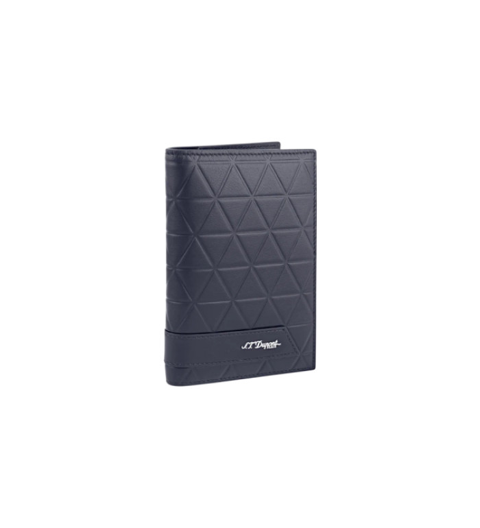 Портфейл S.T.Dupont Firehead Blue Vertical Wallet With 4 Card Slots 161612