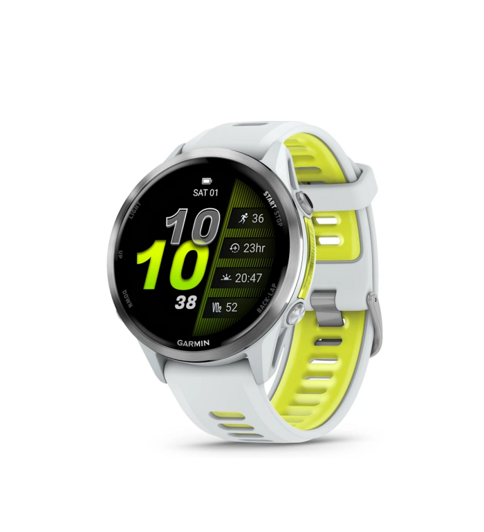 Смарт часовник Garmin Forerunner 970 Titanium Whitestone 010-02969-11