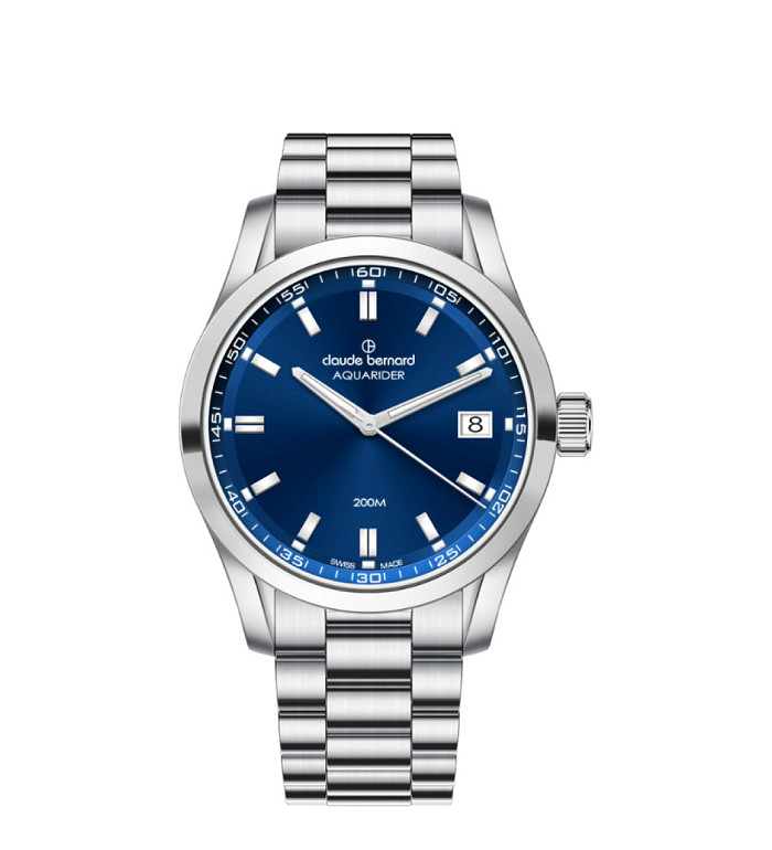 Claude Bernard Aquarider Date 53029 3M BUIN