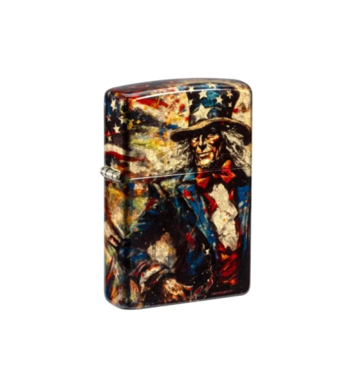 Запалка Zippo - Uncle Sam Fusion Design