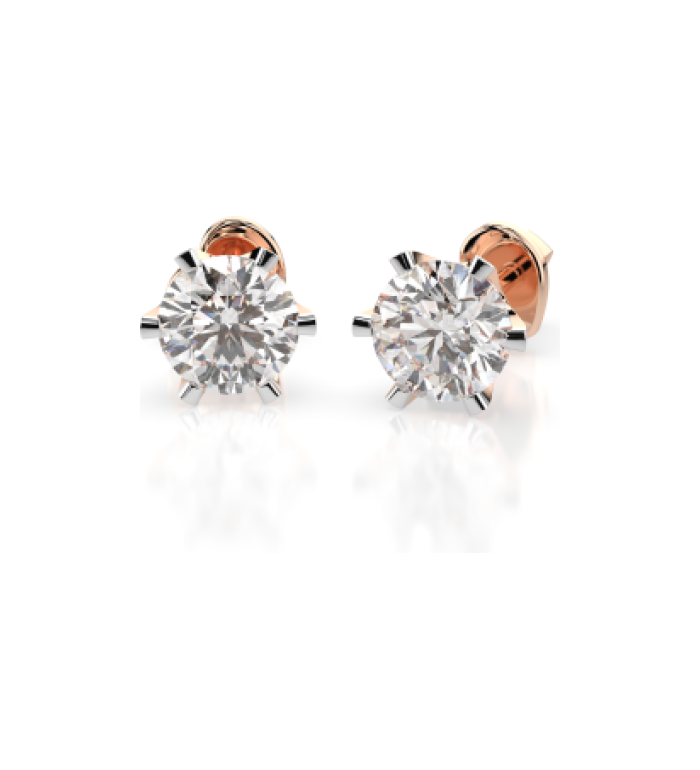 Cara обеци с диаманти 1.40 ct GIA сертификат K102-10040R