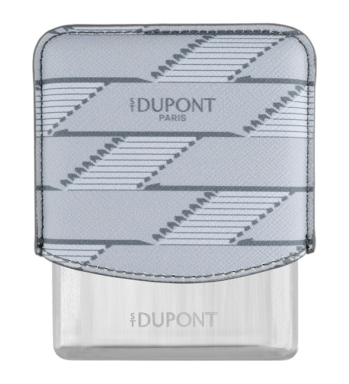 Табакера S.T.Dupont Cigarette Case Monogram 1872 Light Grey 183180