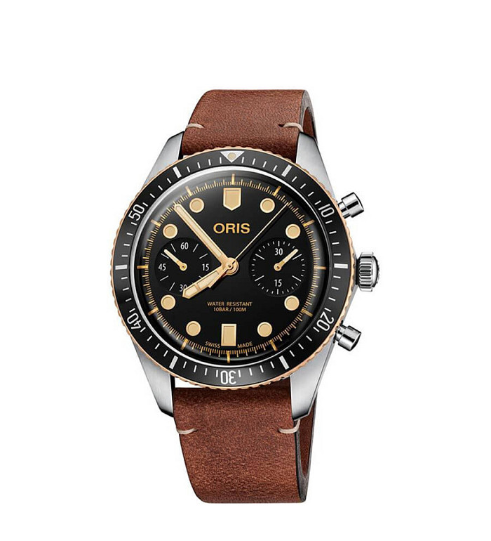 ORIS DIVERS SIXTY-FIVE CHRONOGRAPH 43MM 771 7744 4354 - 07 5 21 45