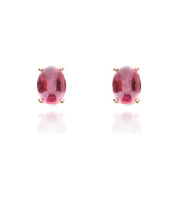 Nanis "tourmalines" Small обеци розов турмалин OA1-598