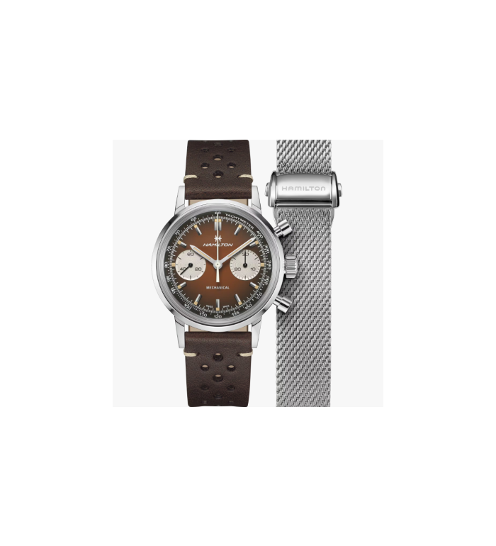 ЧАСОВНИК HAMILTON AMERICAN CLASSIC INTRA-MATIC CHRONOGRAPH H 40 ММ H38429591