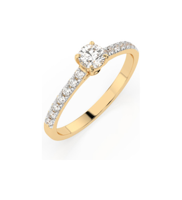 Cara Diamanti златен пръстен с диаманти K101-10094Y