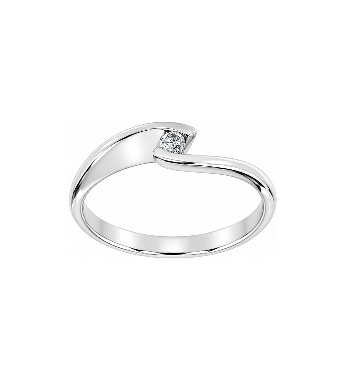 Cara Diamanti златен пръстен с диамант AA0441W/0.05ctsSI/H