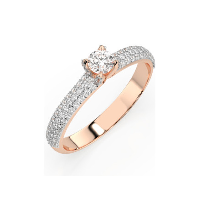 Cara Diamanti златен пръстен с диаманти K101-10023R
