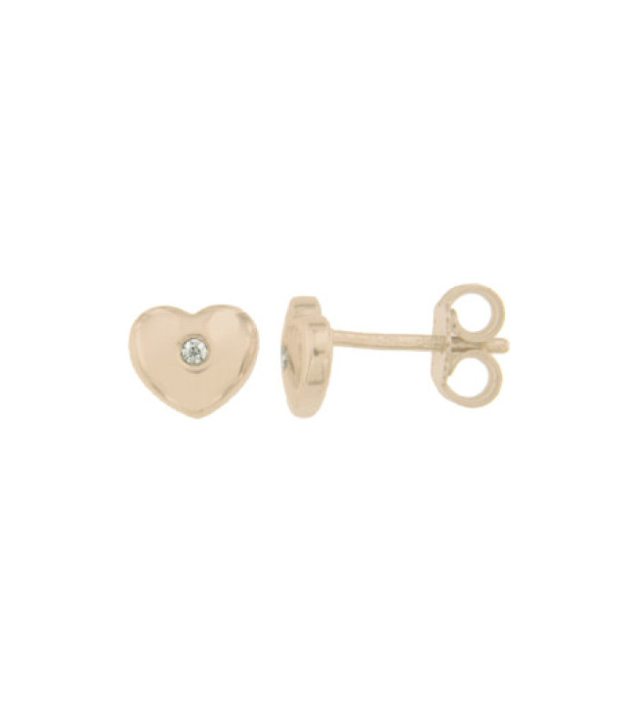 Cara Diamanti златни обеци с диаманти BB0270R/0.02ctsSI/H