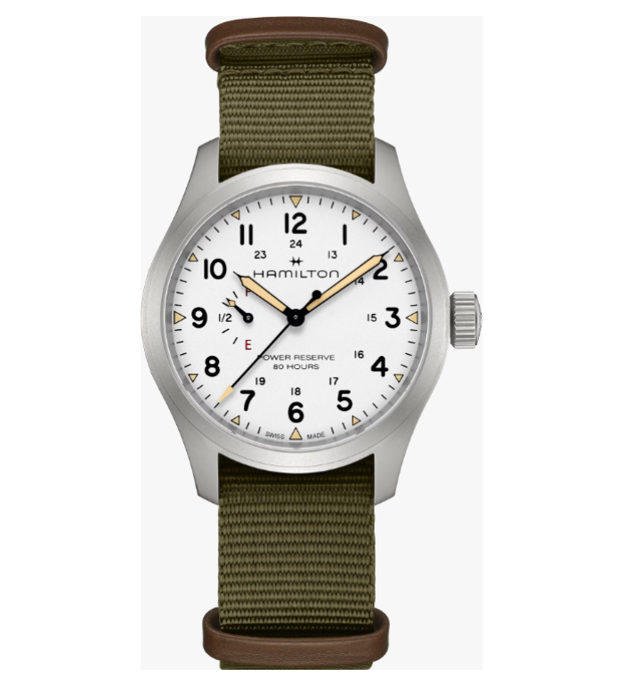 HAMILTON KHAKI FIELD MECHANICAL POWER RESERVE 40MM H69509910