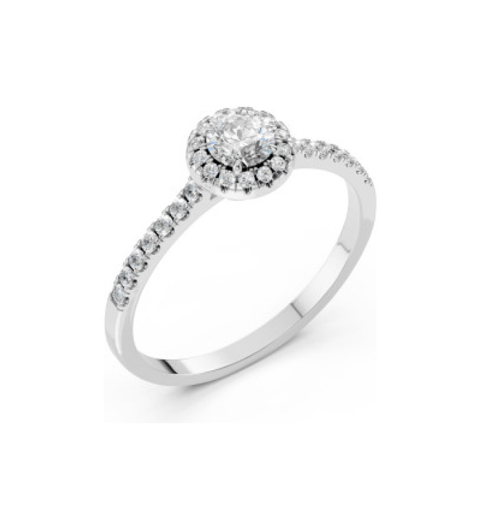 Cara пръстен с диаманти 0.35+0.29 ct GIA сертификат K101-10095W