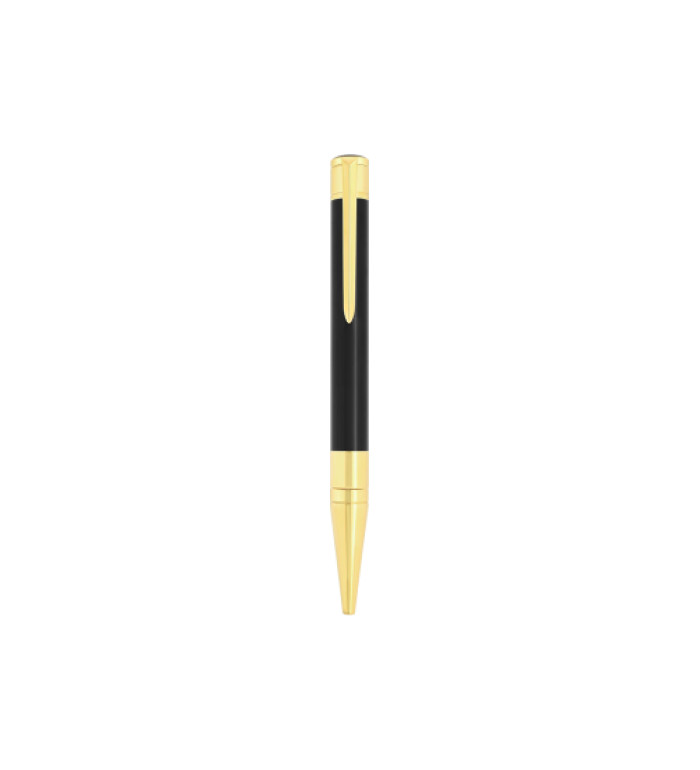 Химикалка S.T.Dupont Initial Black And Golden 275202