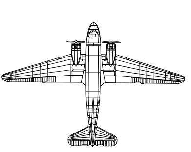Самолет Douglas DC-3